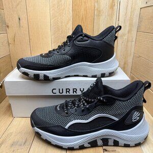 Under Armour Curry 3Z 24 Basketball Shoes Sneakers Men’s 9.5 Black/Gray New